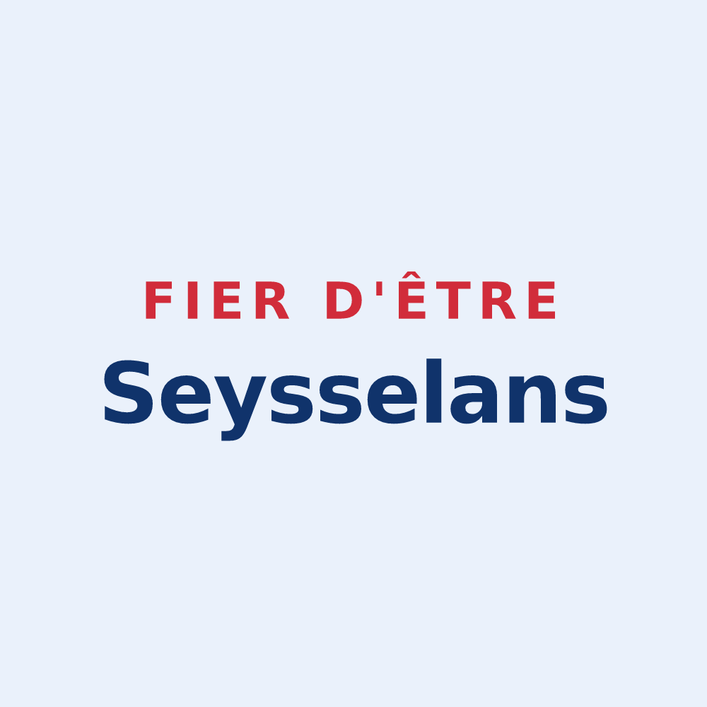 Sticker « Fier d'être Seysselans » — design pour Seyssel