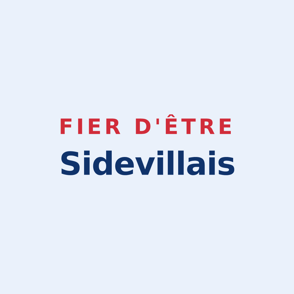 Sticker « Fier d'être Sidevillais » — design pour Sideville