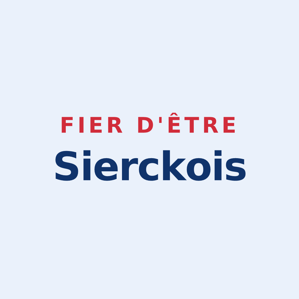 Sticker « Fier d'être Sierckois » — design pour Sierck-les-Bains