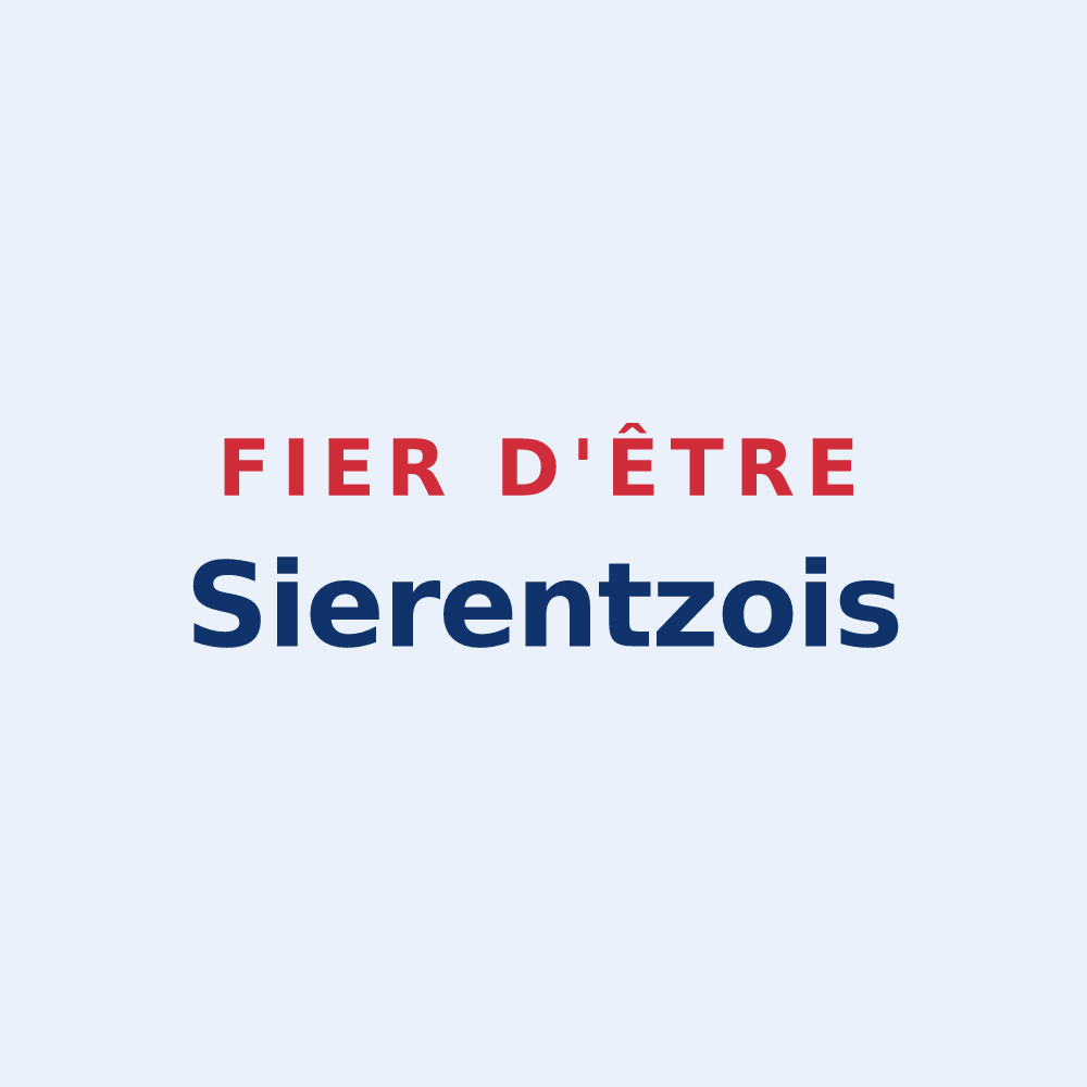 Sticker « Fier d'être Sierentzois » — design pour Sierentz