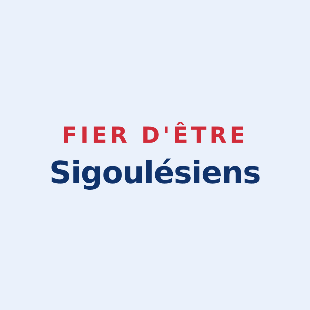 Sticker « Fier d'être Sigoulésiens » — design pour Sigoulès-et-Flaugeac