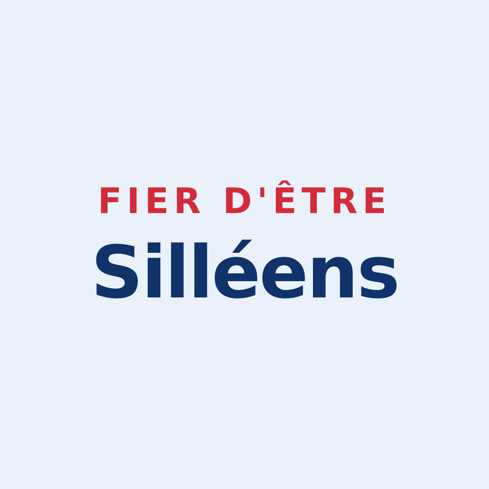 Sticker « Fier d'être Silléens » — design pour Sillé-le-Guillaume