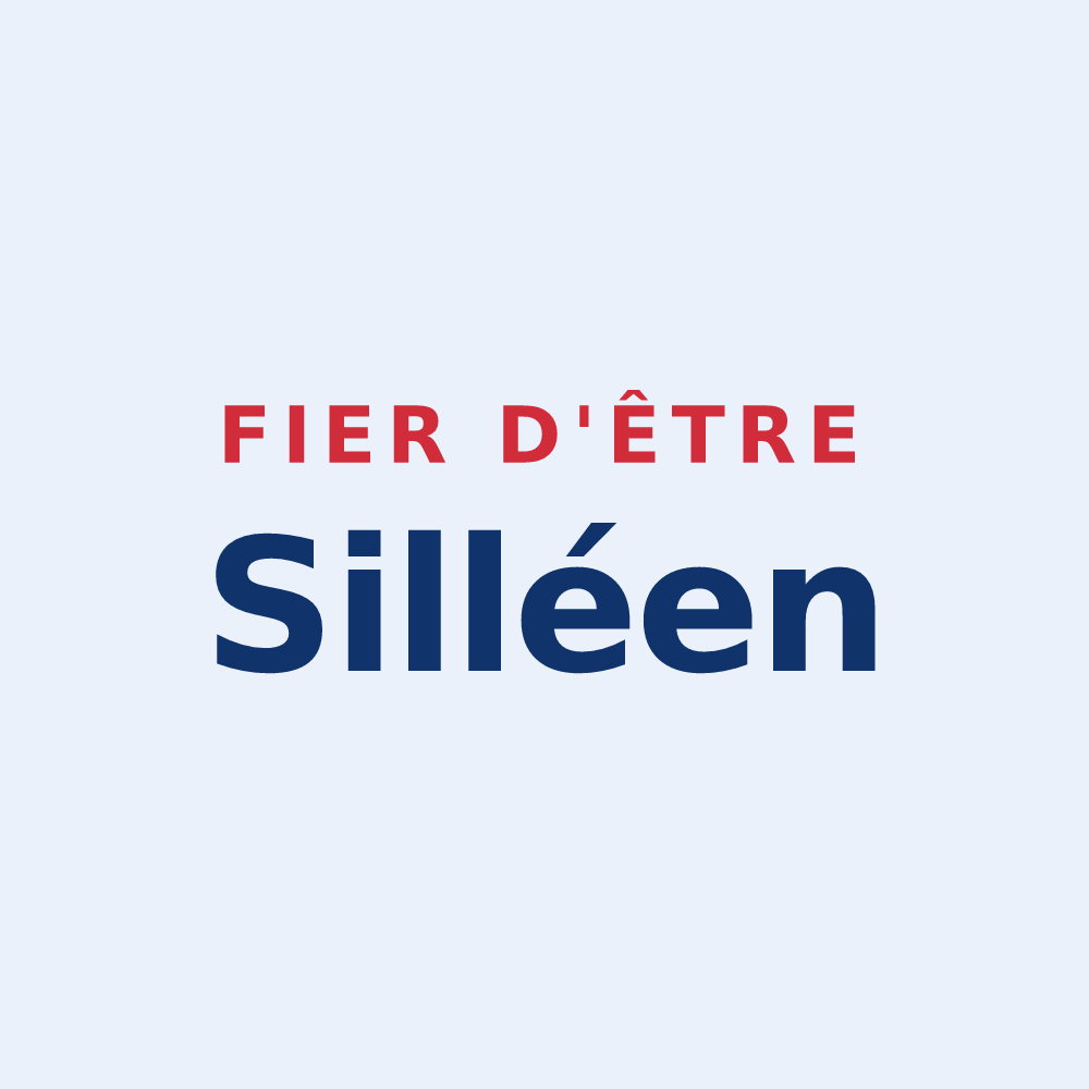 Sticker « Fier d'être Silléen » — design pour Sillé-le-Philippe