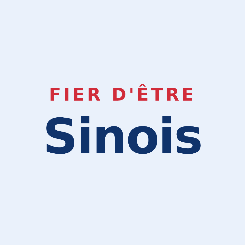 Sticker « Fier d'être Sinois » — design pour Sin-le-Noble