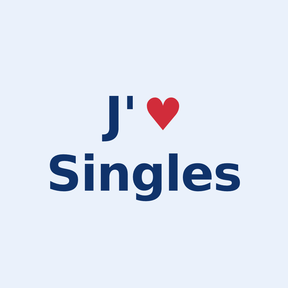 Sticker personnalisé Singles — design J'aime Singles