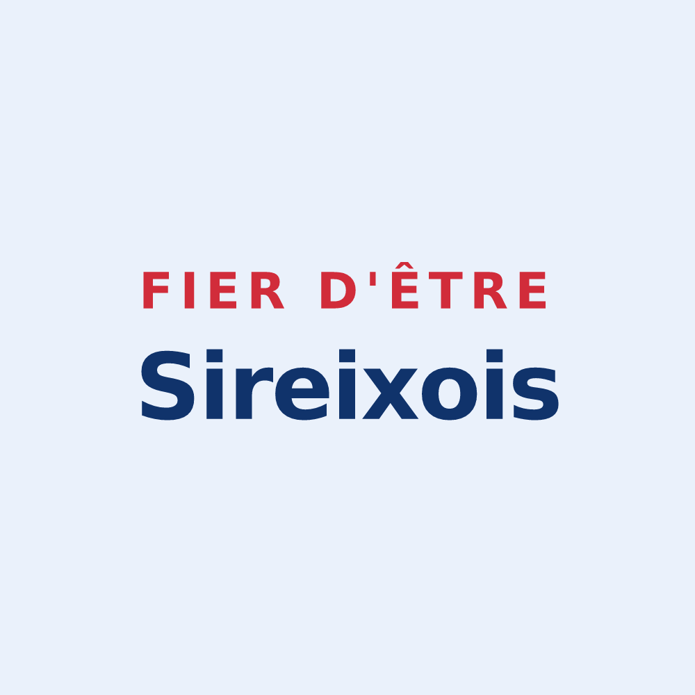 Sticker « Fier d'être Sireixois » — design pour Sireix