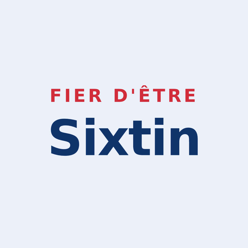 Sticker « Fier d'être Sixtin » — design pour Sixt-sur-Aff