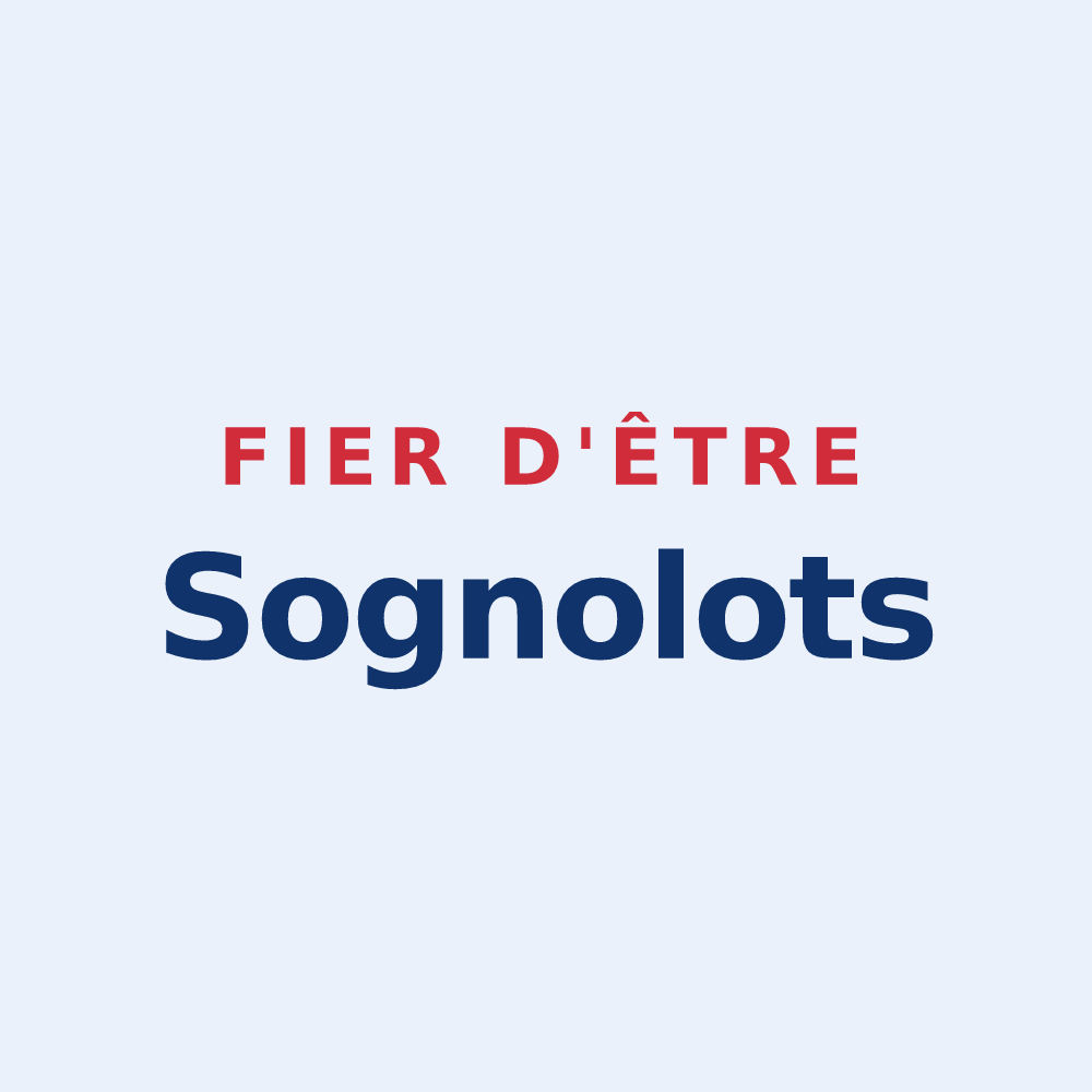 Sticker « Fier d'être Sognolots » — design pour Sognolles-en-Montois