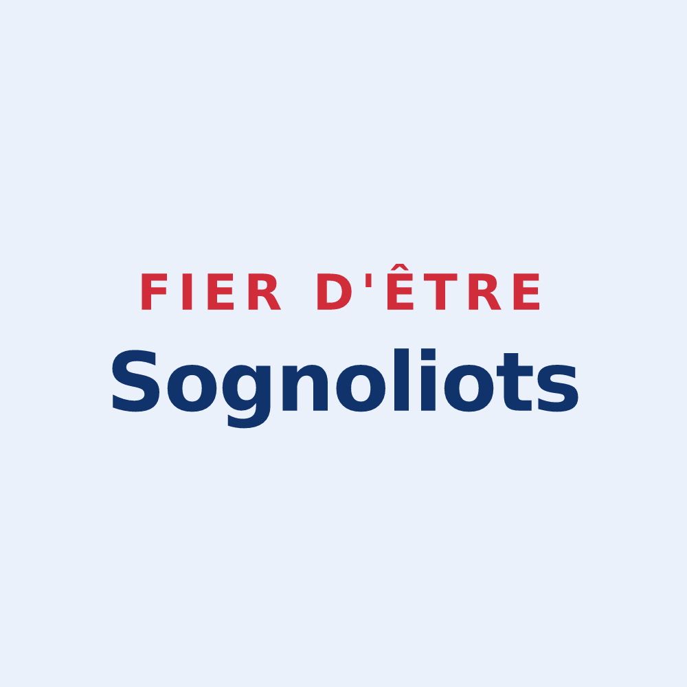Sticker « Fier d'être Sognoliots » — design pour Sogny-en-l'Angle