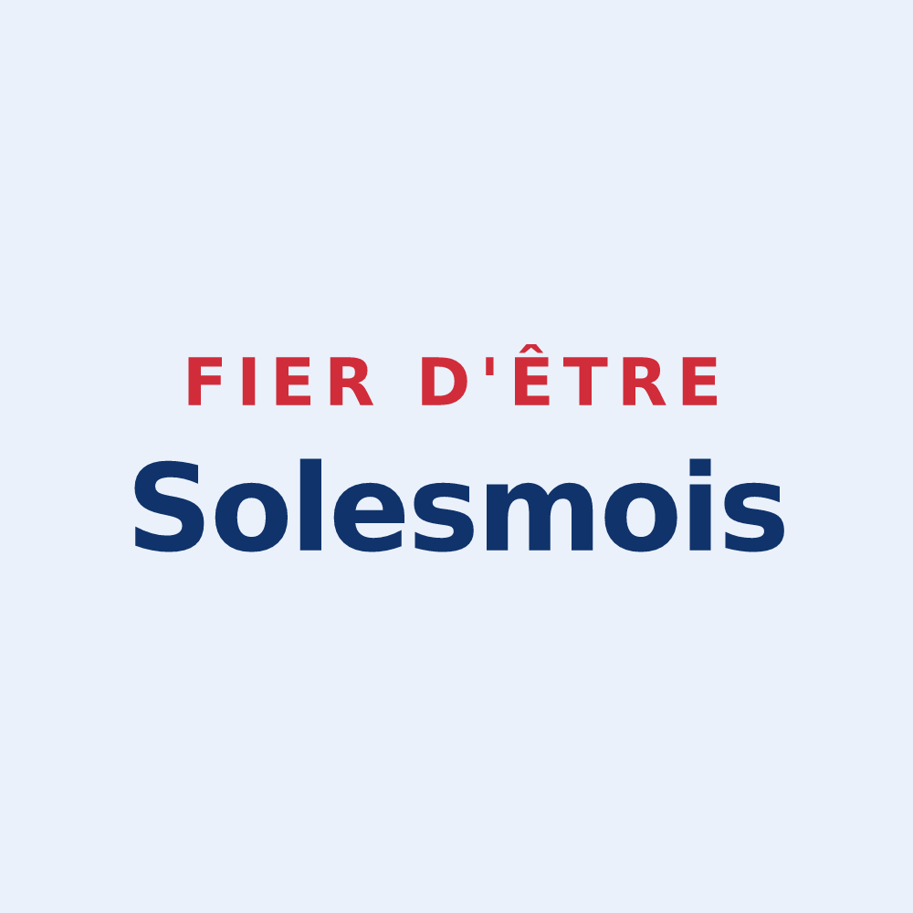 Sticker « Fier d'être Solesmois » — design pour Solesmes