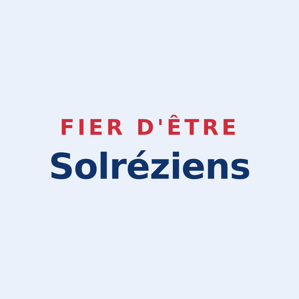 Sticker « Fier d'être Solréziens » — design pour Solre-le-Château