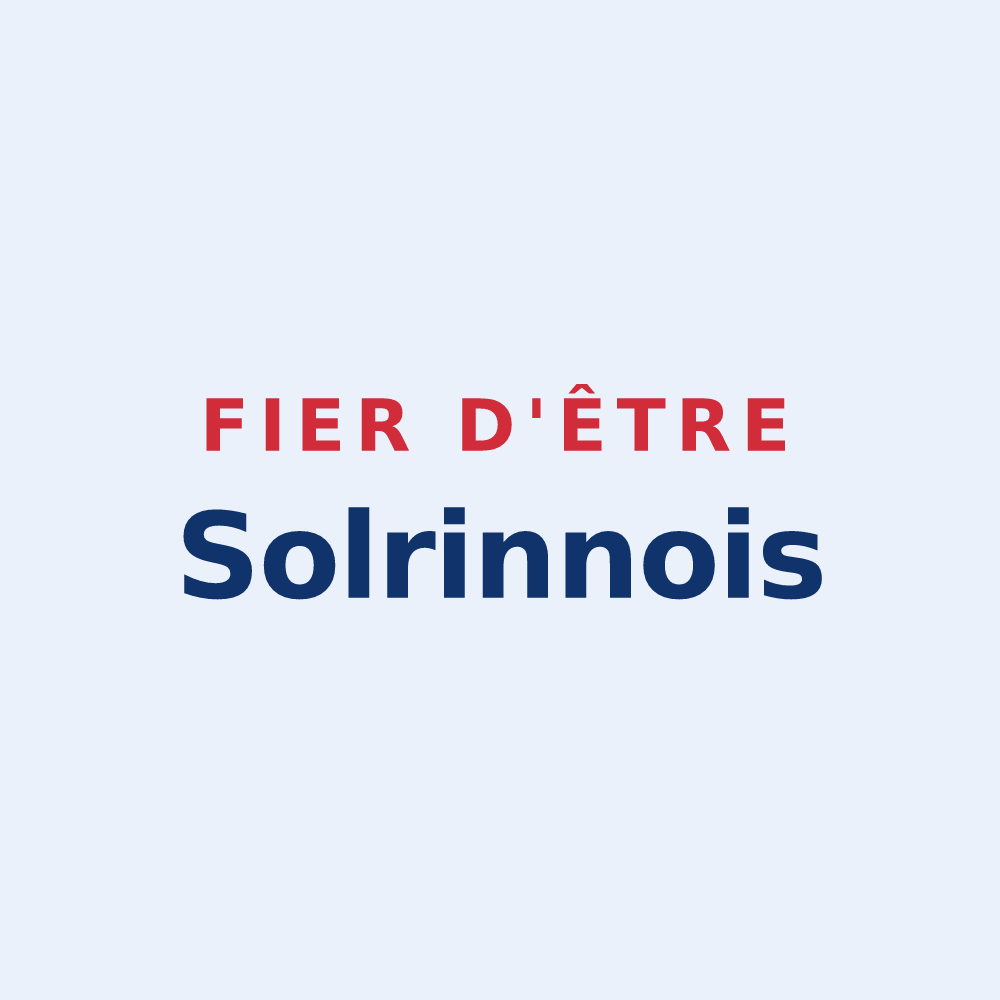 Sticker « Fier d'être Solrinnois » — design pour Solrinnes