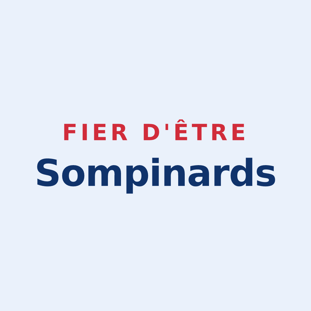 Sticker « Fier d'être Sompinards » — design pour Sommepy-Tahure