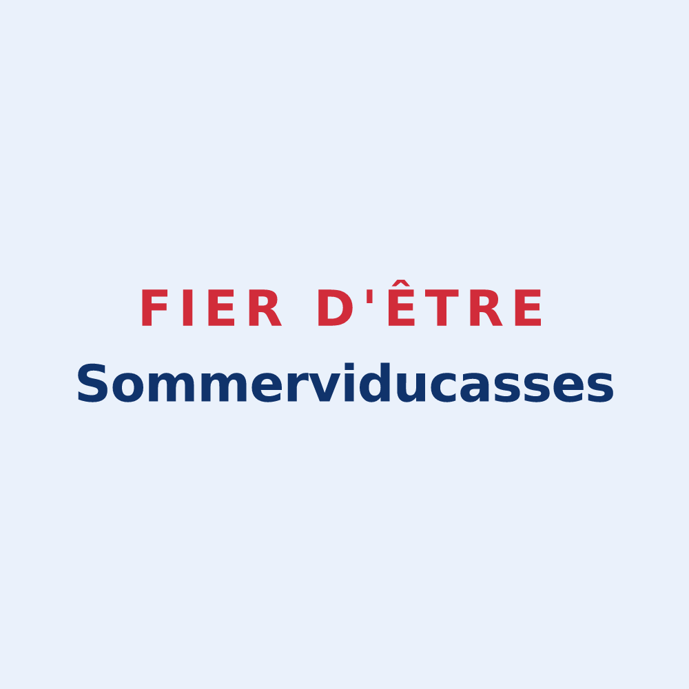 Sticker « Fier d'être Sommerviducasses » — design pour Sommervieu