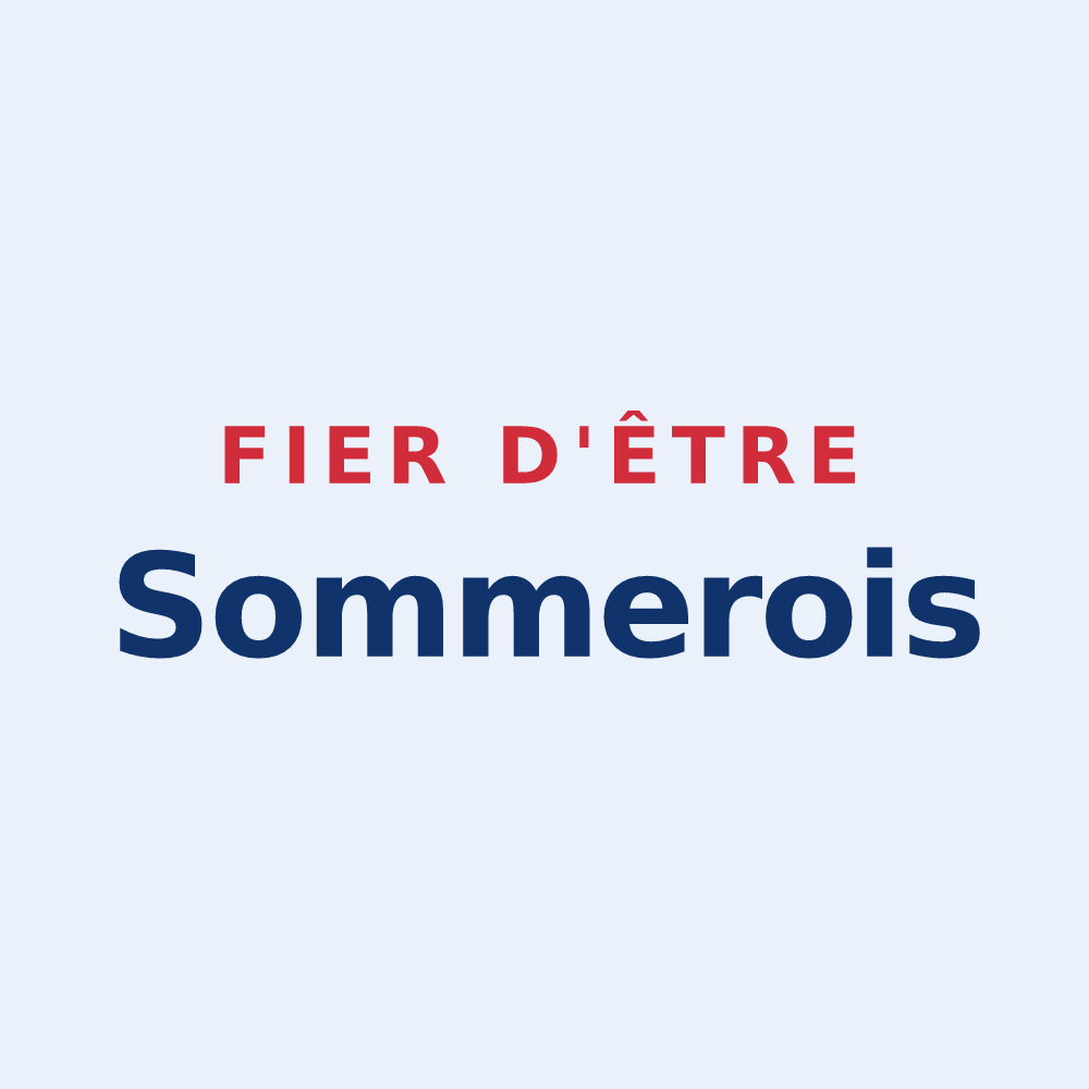 Sticker « Fier d'être Sommerois » — design pour Sommery