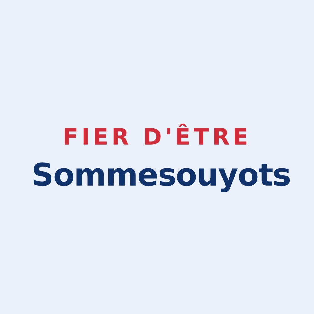 Sticker « Fier d'être Sommesouyots » — design pour Sommesous
