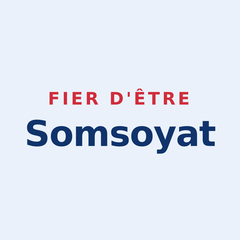 Sticker « Fier d'être Somsoyat » — design pour Somsois