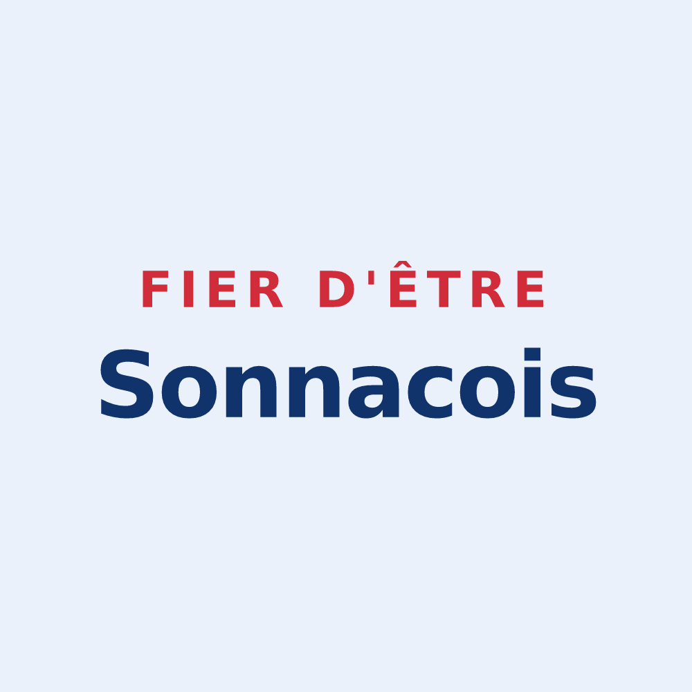 Sticker « Fier d'être Sonnacois » — design pour Sonnac