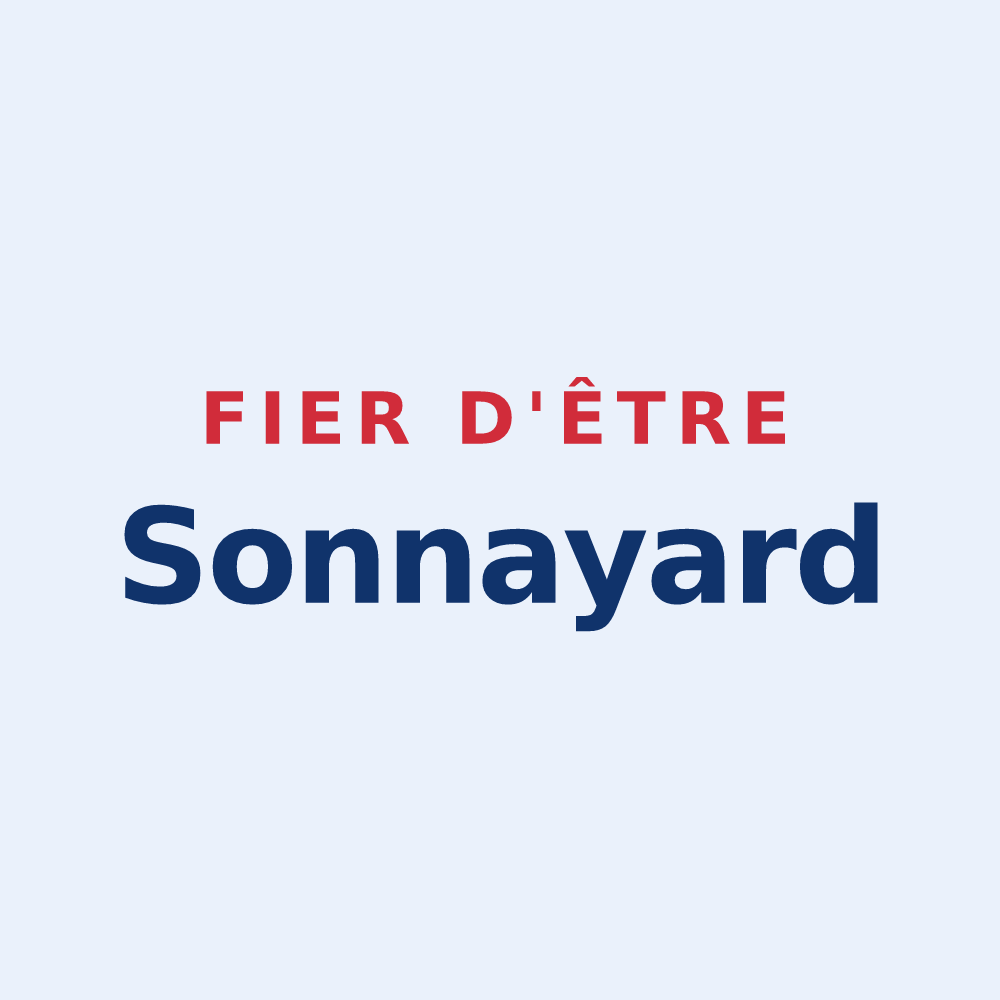 Sticker « Fier d'être Sonnayard » — design pour Sonnay