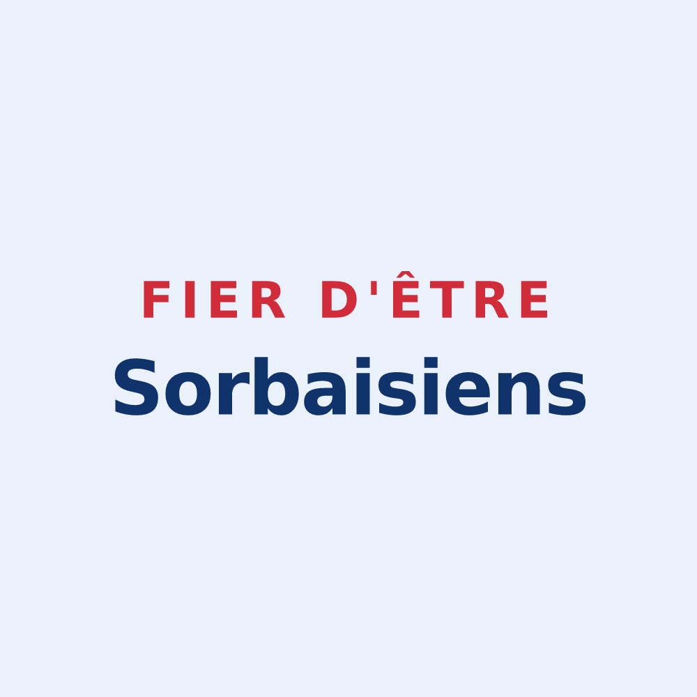Sticker « Fier d'être Sorbaisiens » — design pour Sorbais