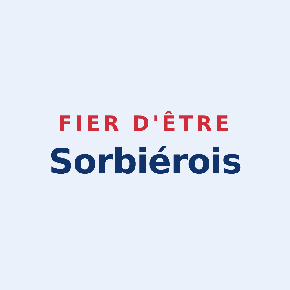 Sticker « Fier d'être Sorbiérois » — design pour Sorbier