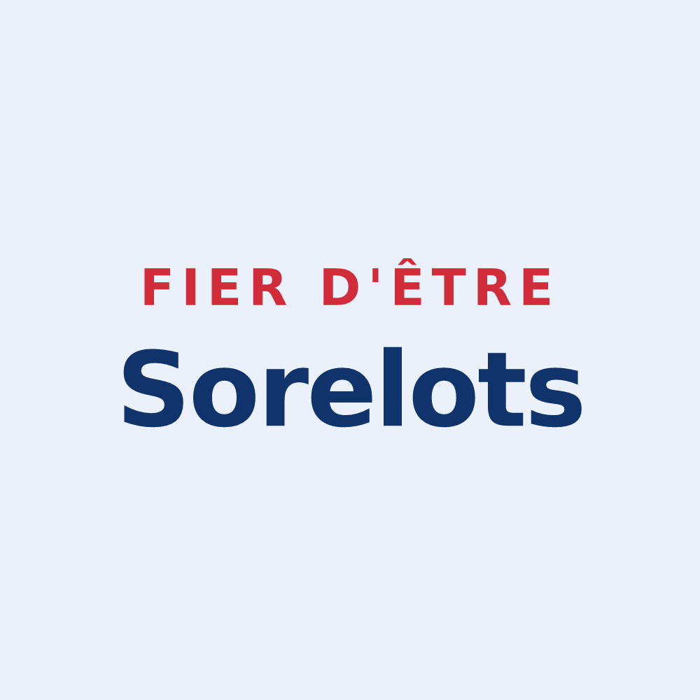 Sticker « Fier d'être Sorelots » — design pour Sorel-en-Vimeu
