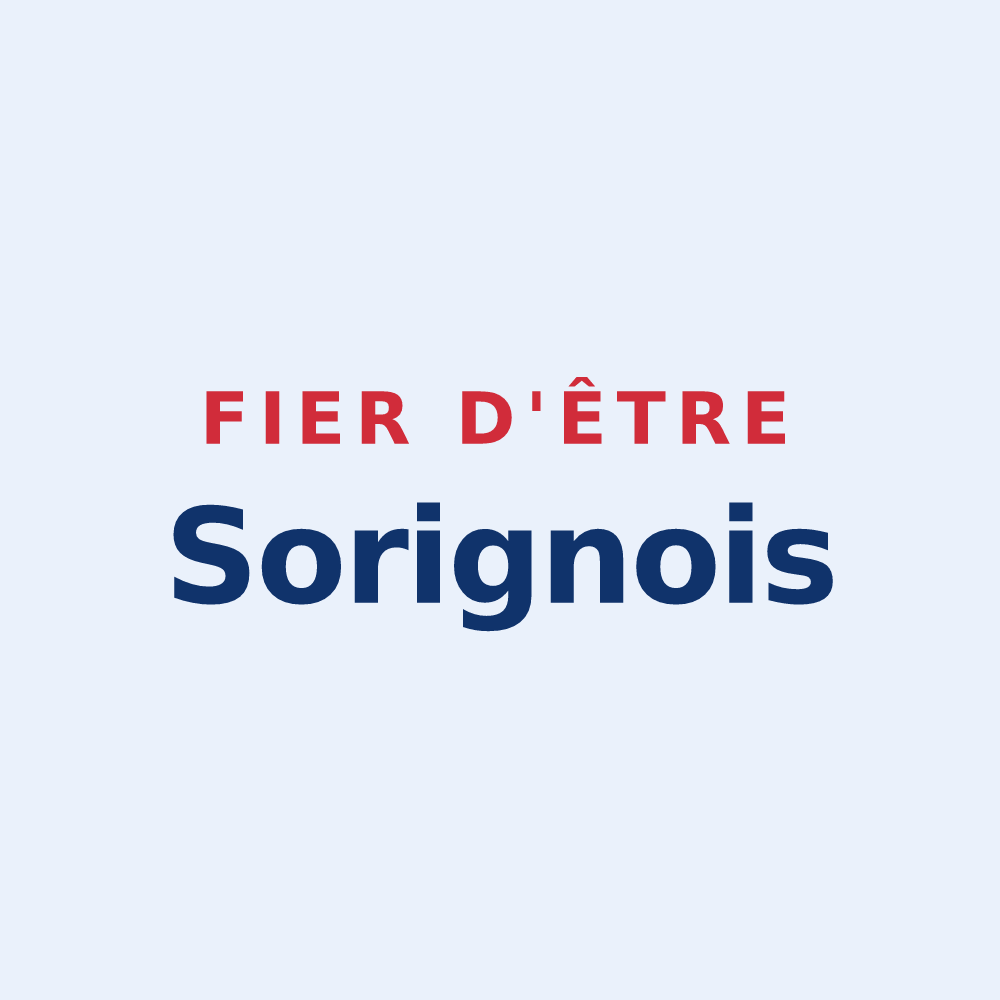 Sticker « Fier d'être Sorignois » — design pour Sorigny