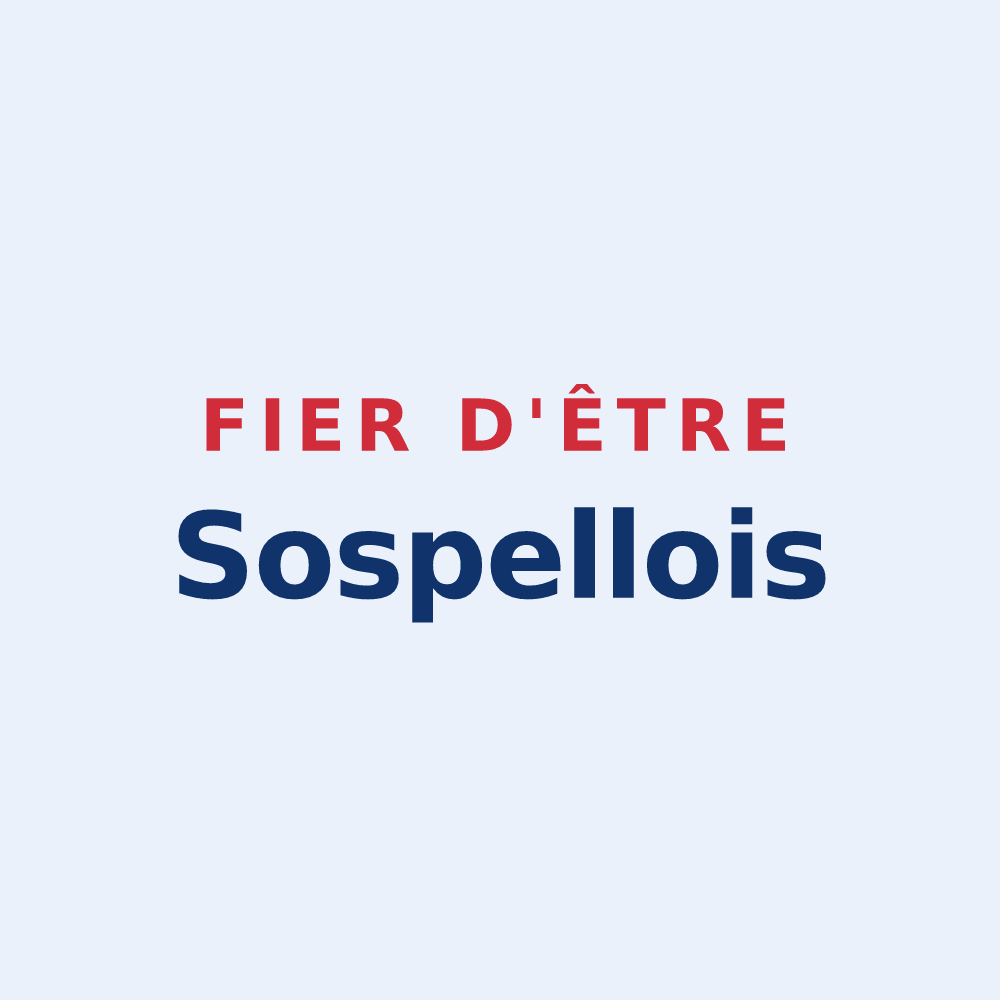 Sticker « Fier d'être Sospellois » — design pour Sospel