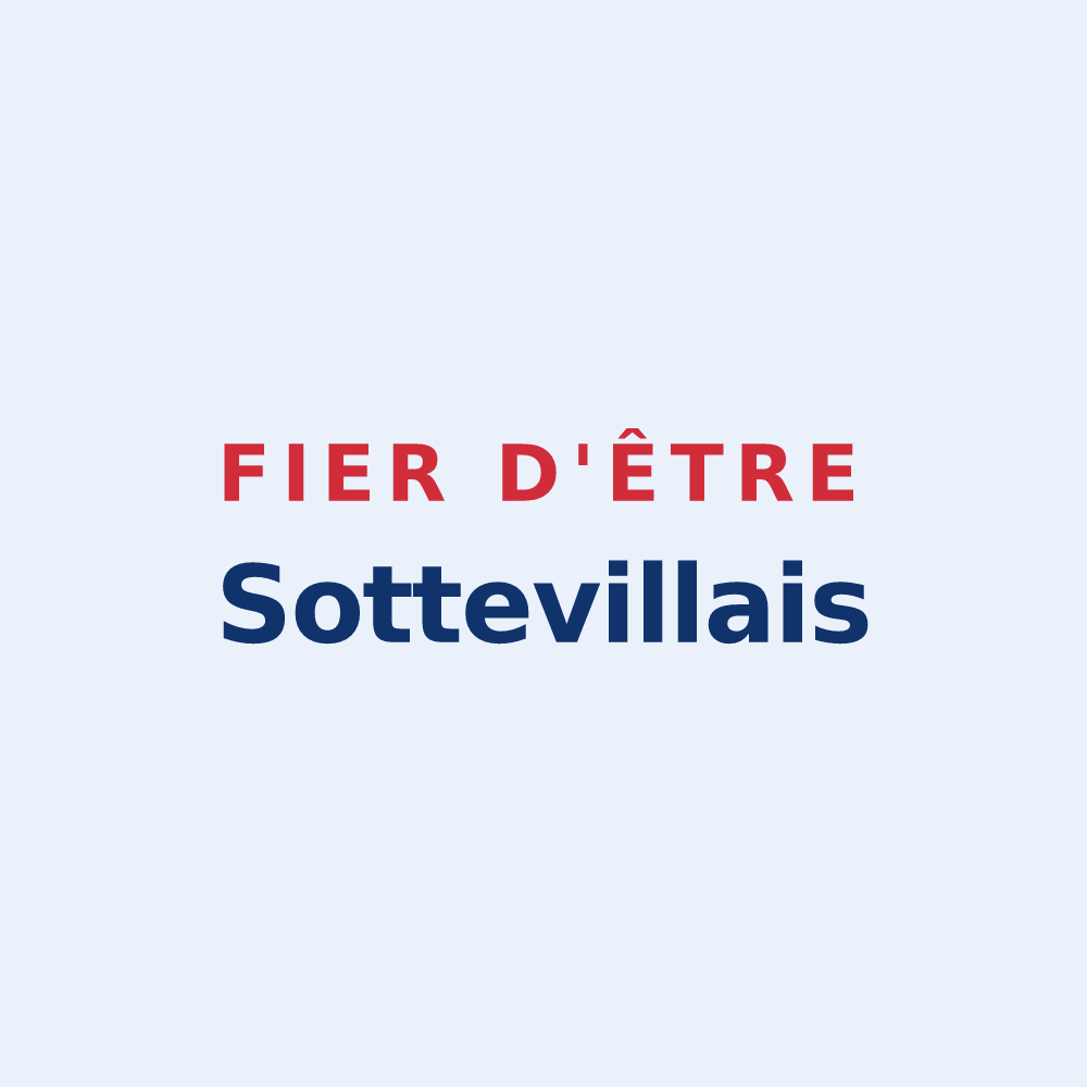 Sticker « Fier d'être Sottevillais » — design pour Sotteville-lès-Rouen