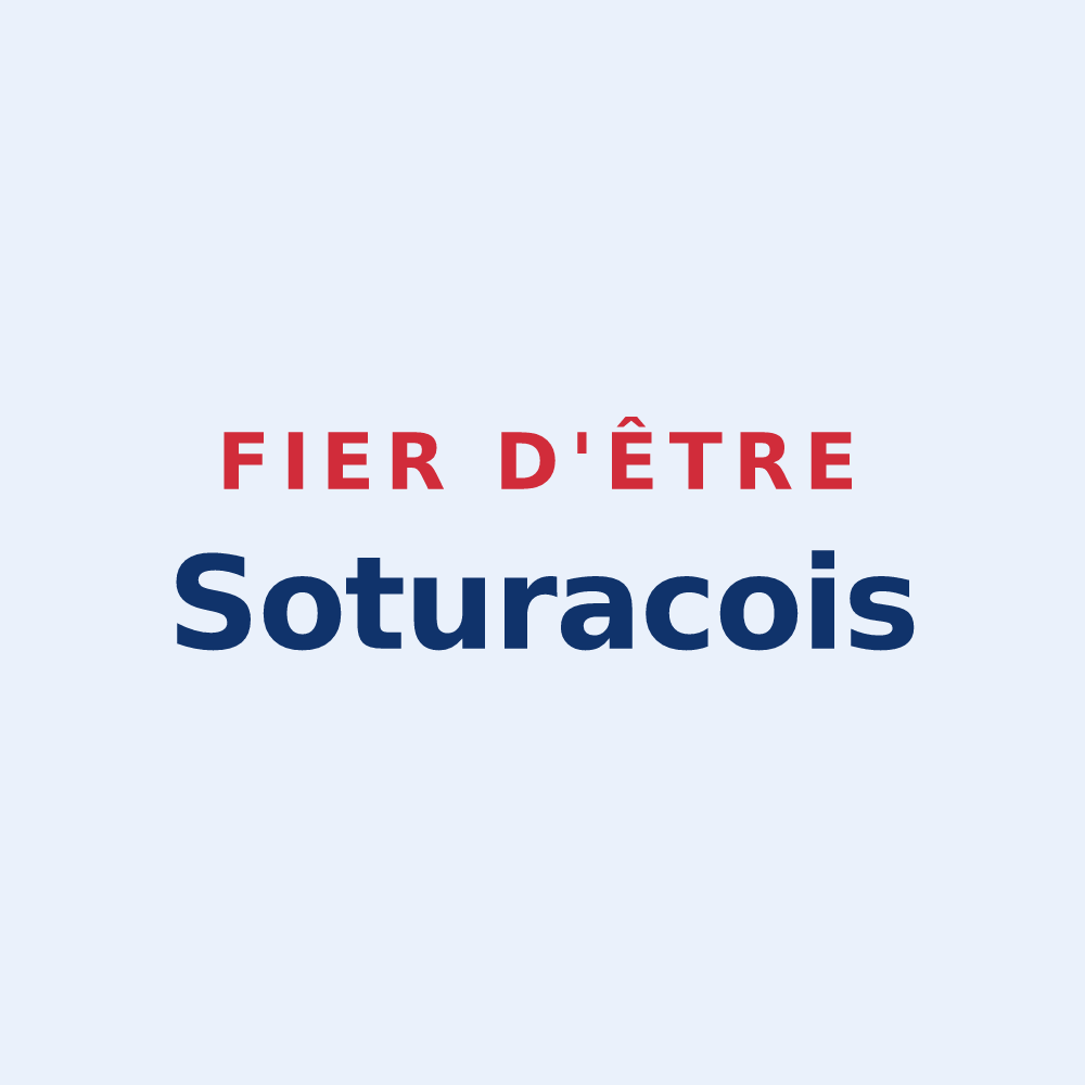 Sticker « Fier d'être Soturacois » — design pour Soturac