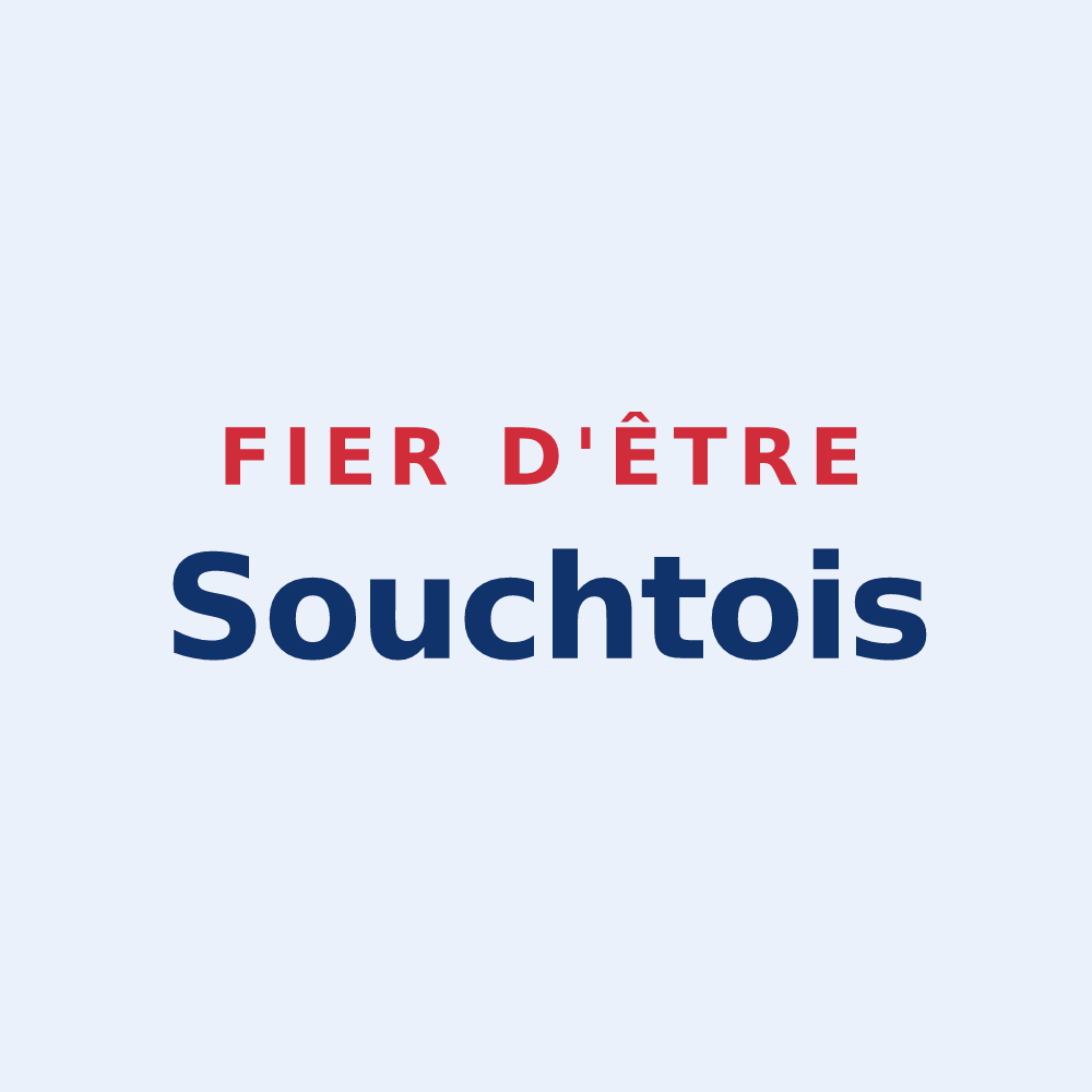 Sticker « Fier d'être Souchtois » — design pour Soucht