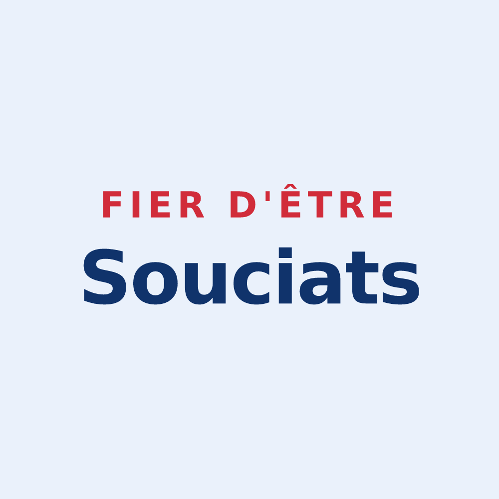 Sticker « Fier d'être Souciats » — design pour Soucy