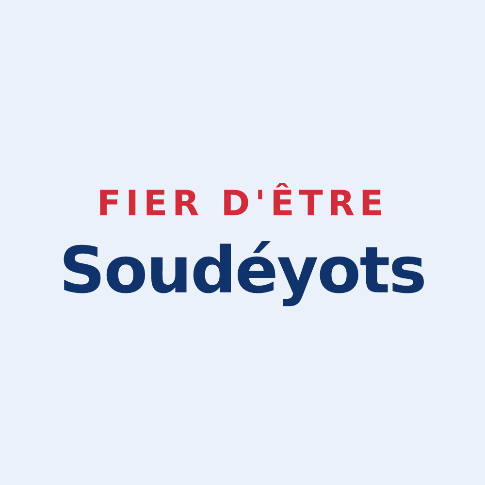 Sticker « Fier d'être Soudéyots » — design pour Soudé