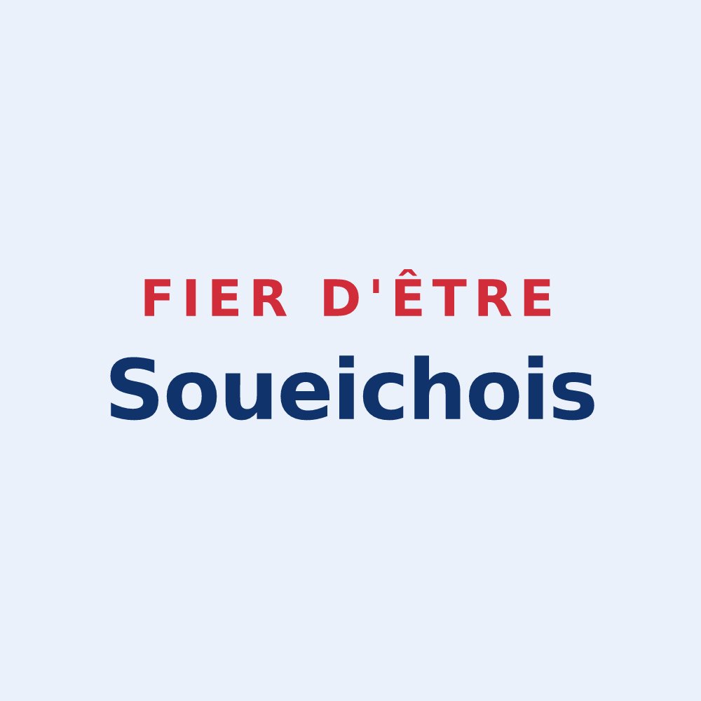 Sticker « Fier d'être Soueichois » — design pour Soueich