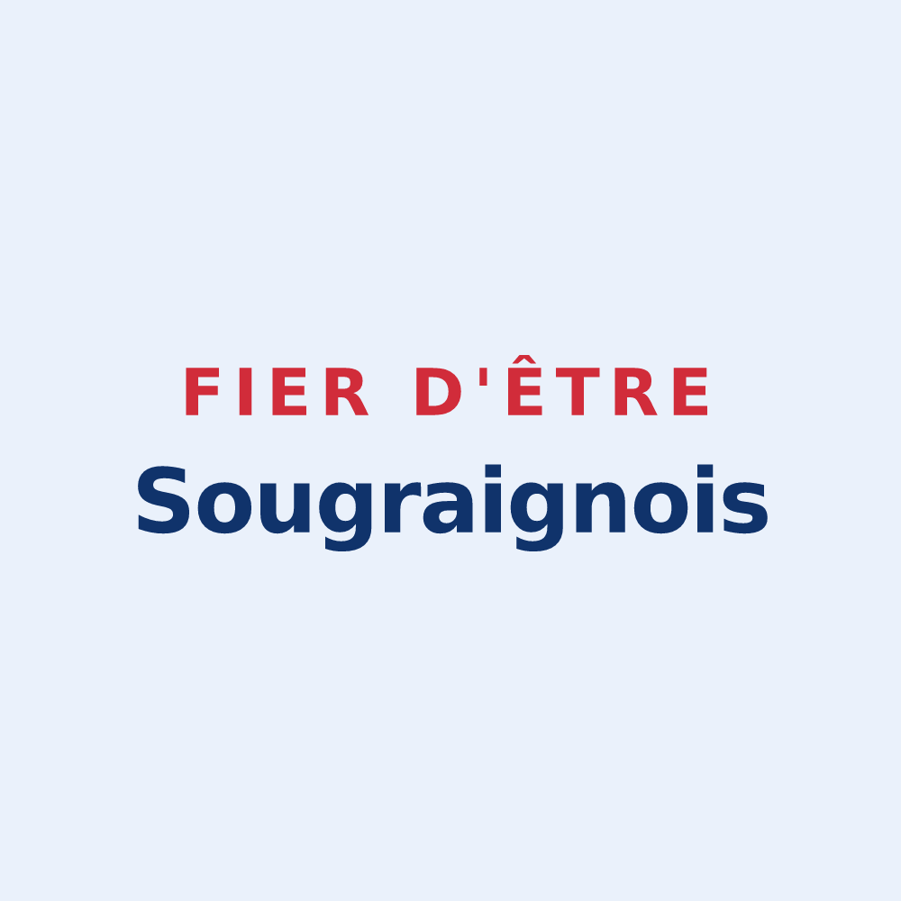 Sticker « Fier d'être Sougraignois » — design pour Sougraigne
