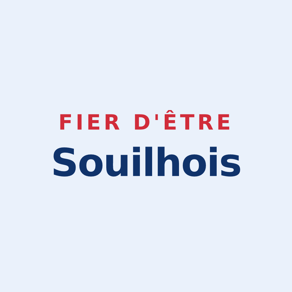 Sticker « Fier d'être Souilhois » — design pour Souilhe
