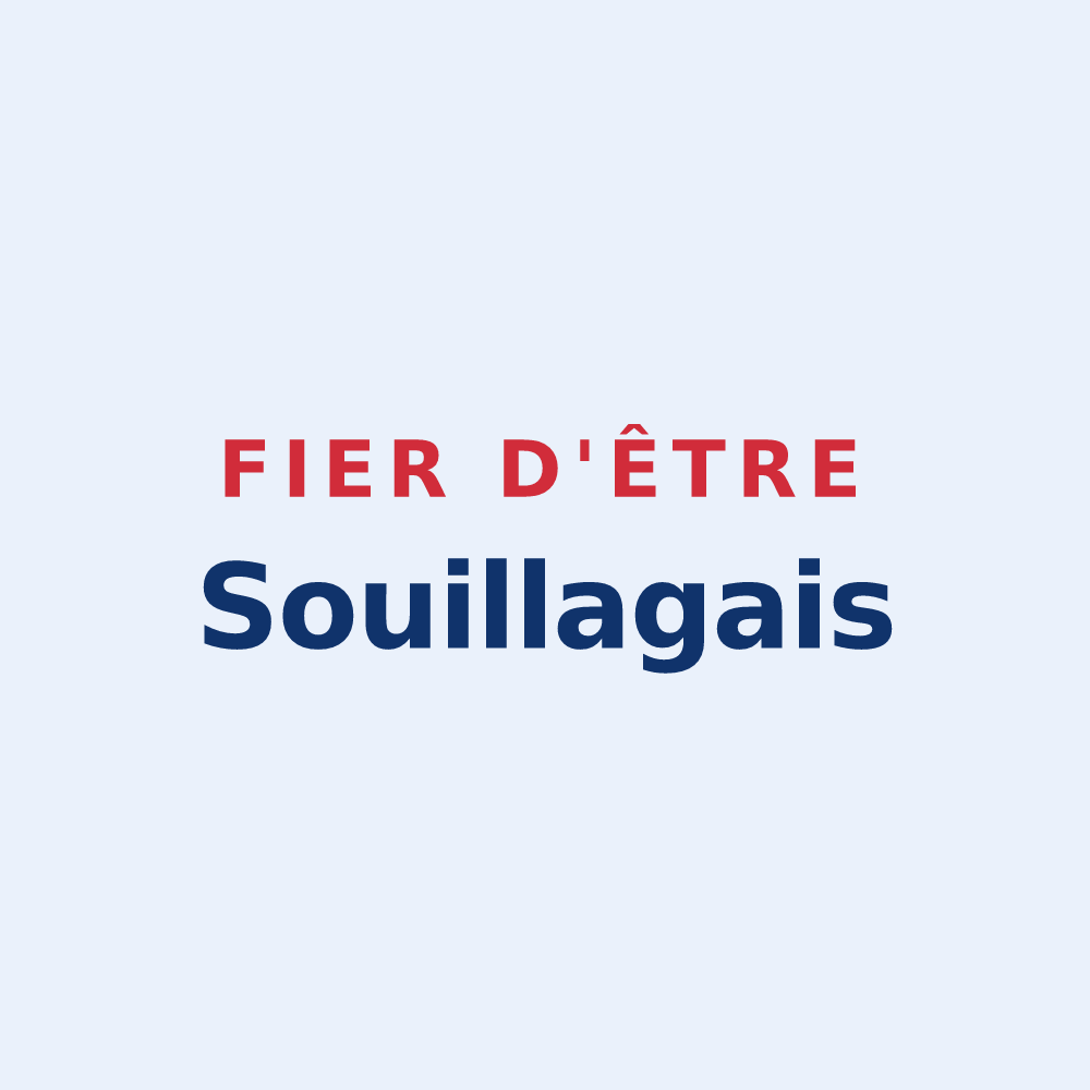 Sticker « Fier d'être Souillagais » — design pour Souillac