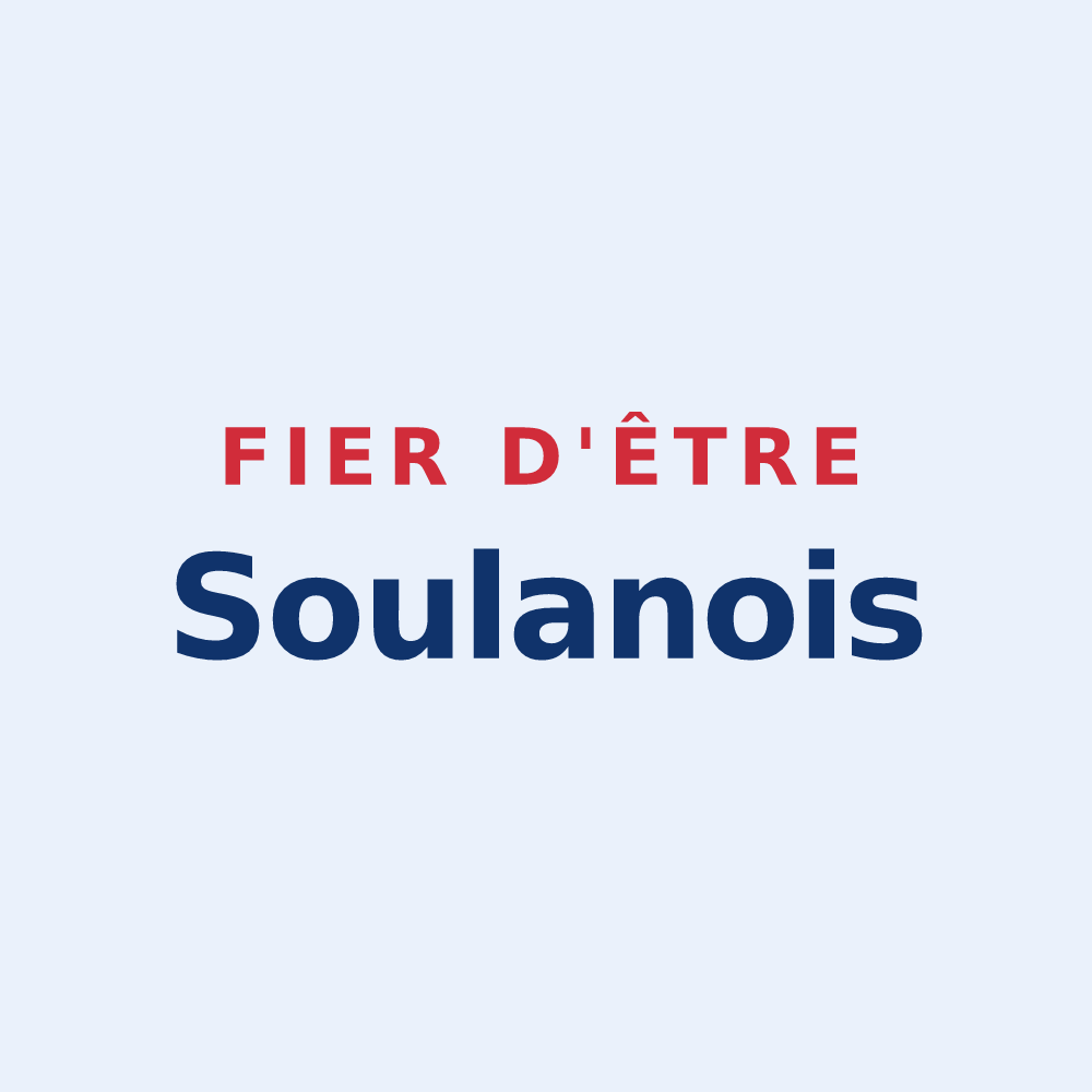 Sticker « Fier d'être Soulanois » — design pour Soula
