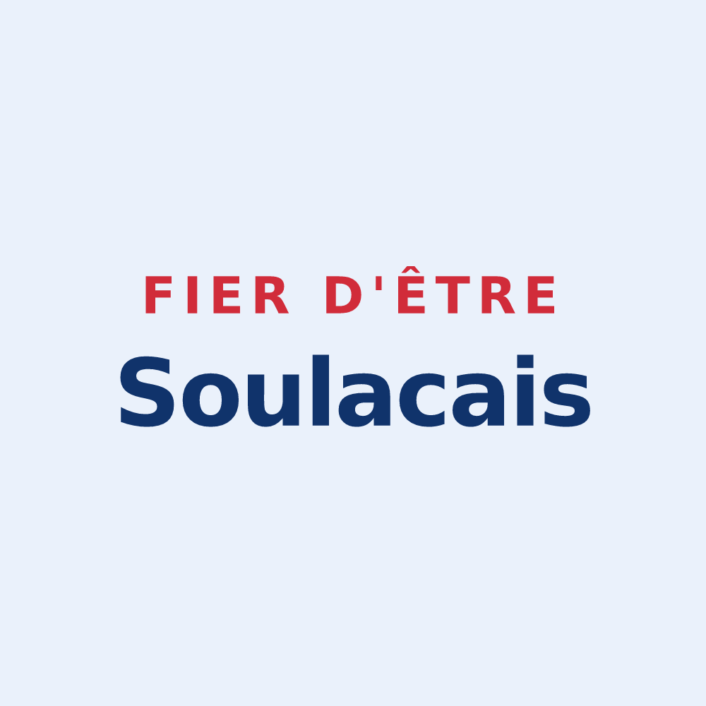 Sticker « Fier d'être Soulacais » — design pour Soulac-sur-Mer