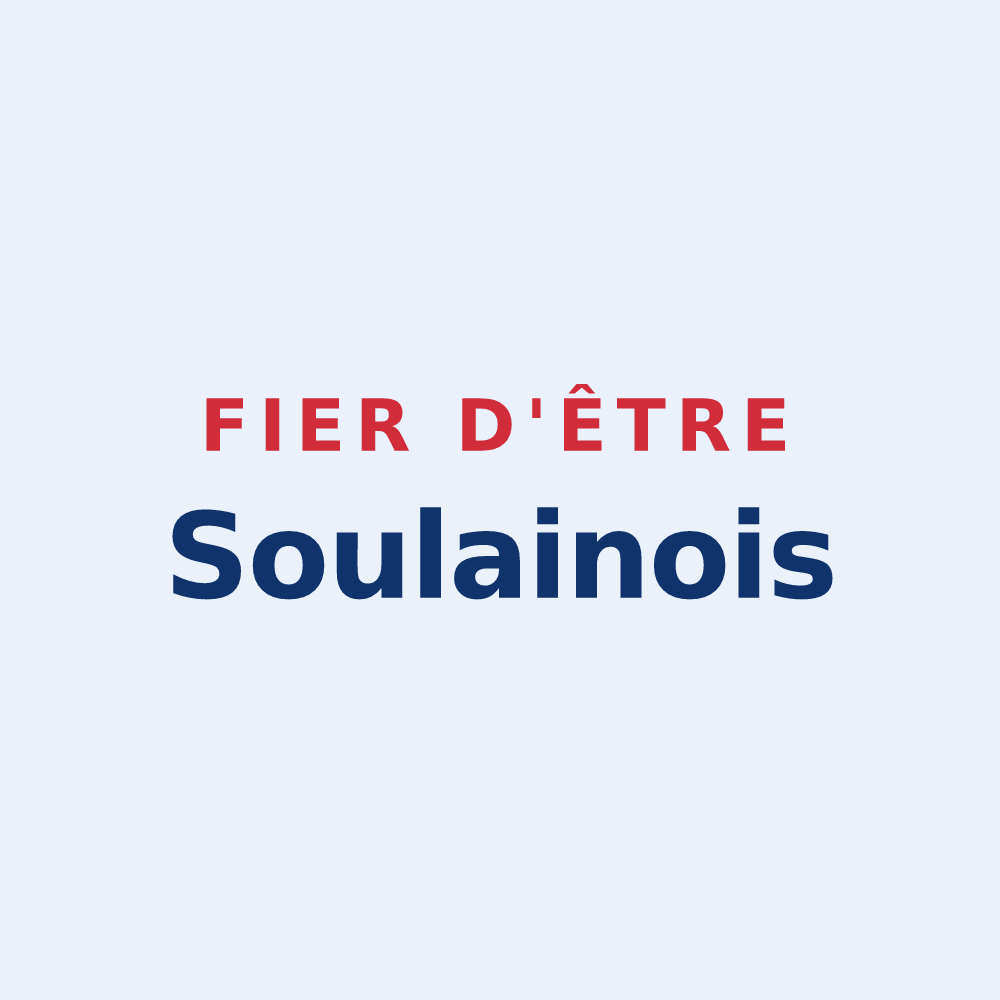 Sticker « Fier d'être Soulainois » — design pour Soulaines-Dhuys