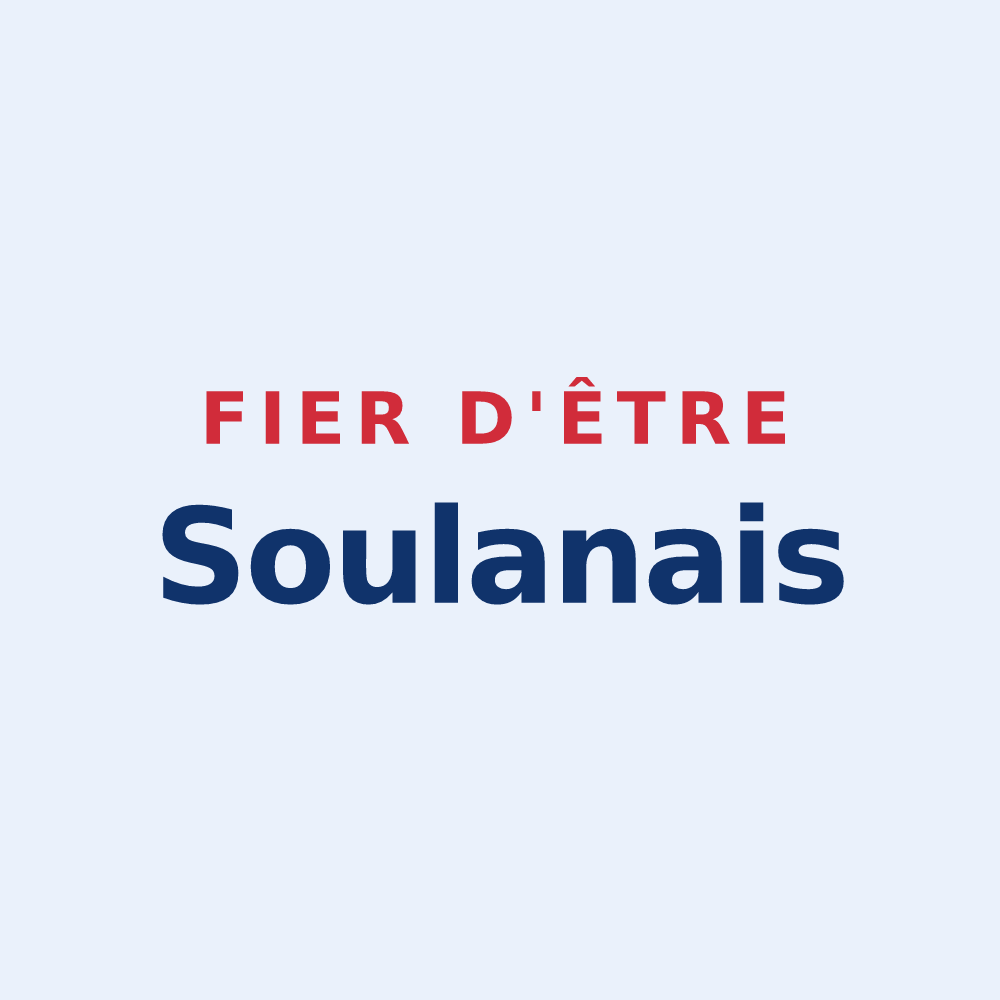 Sticker « Fier d'être Soulanais » — design pour Soulan