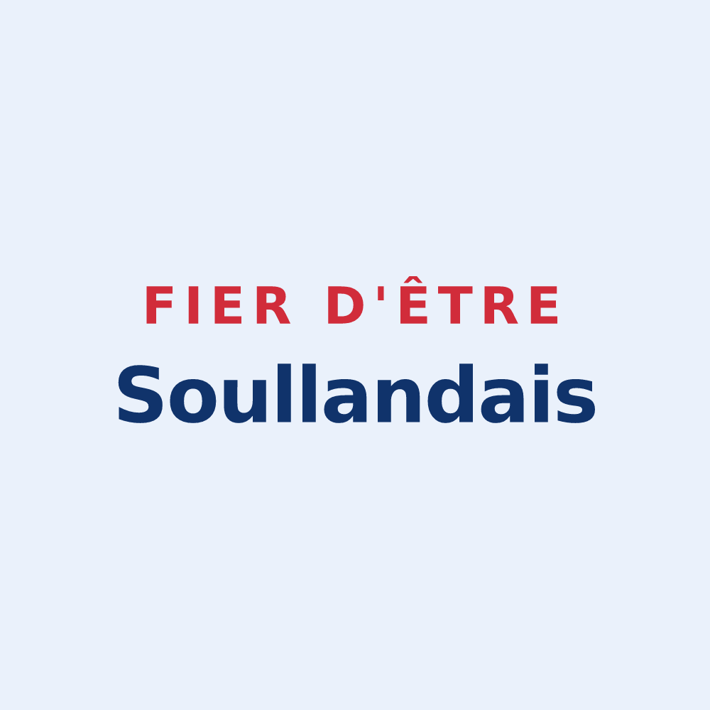 Sticker « Fier d'être Soullandais » — design pour Soullans