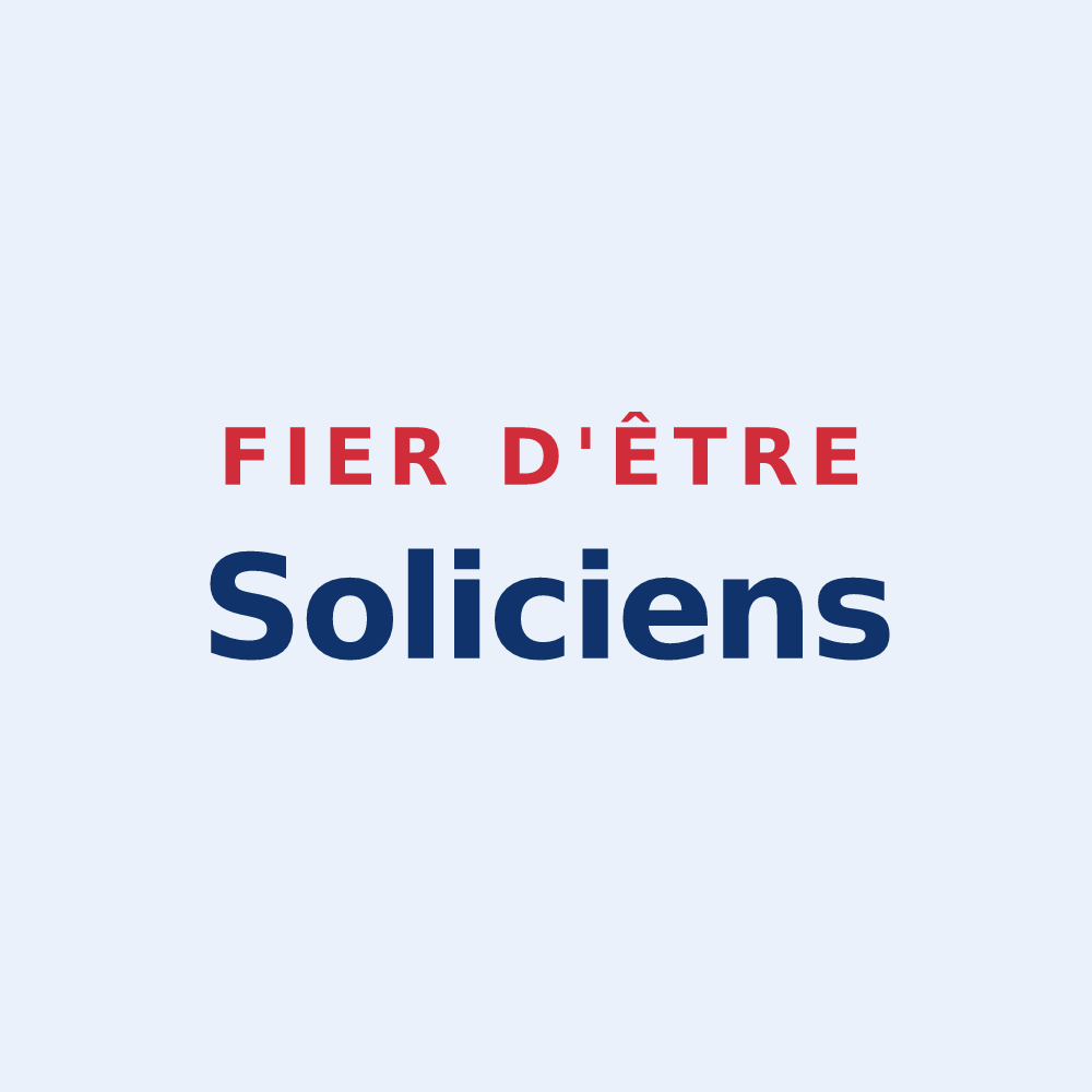 Sticker « Fier d'être Soliciens » — design pour Soulosse-sous-Saint-Élophe