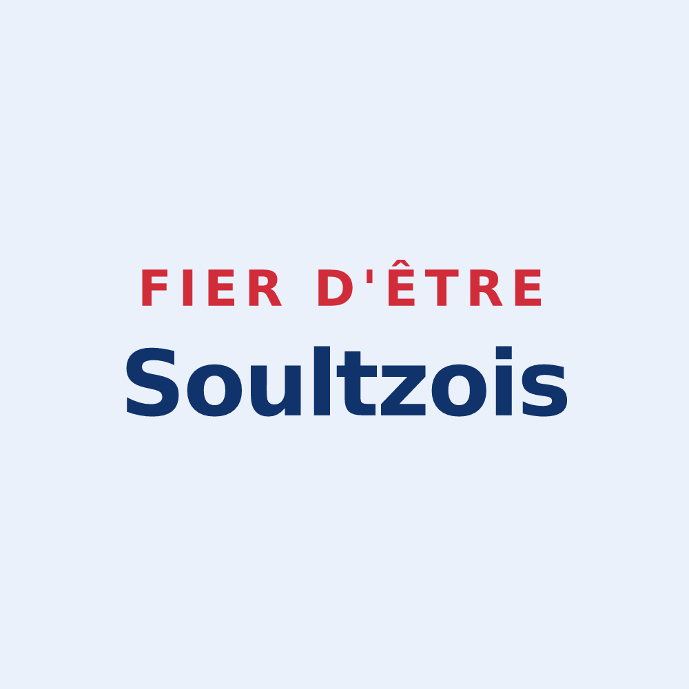 Sticker « Fier d'être Soultzois » — design pour Soultz-les-Bains