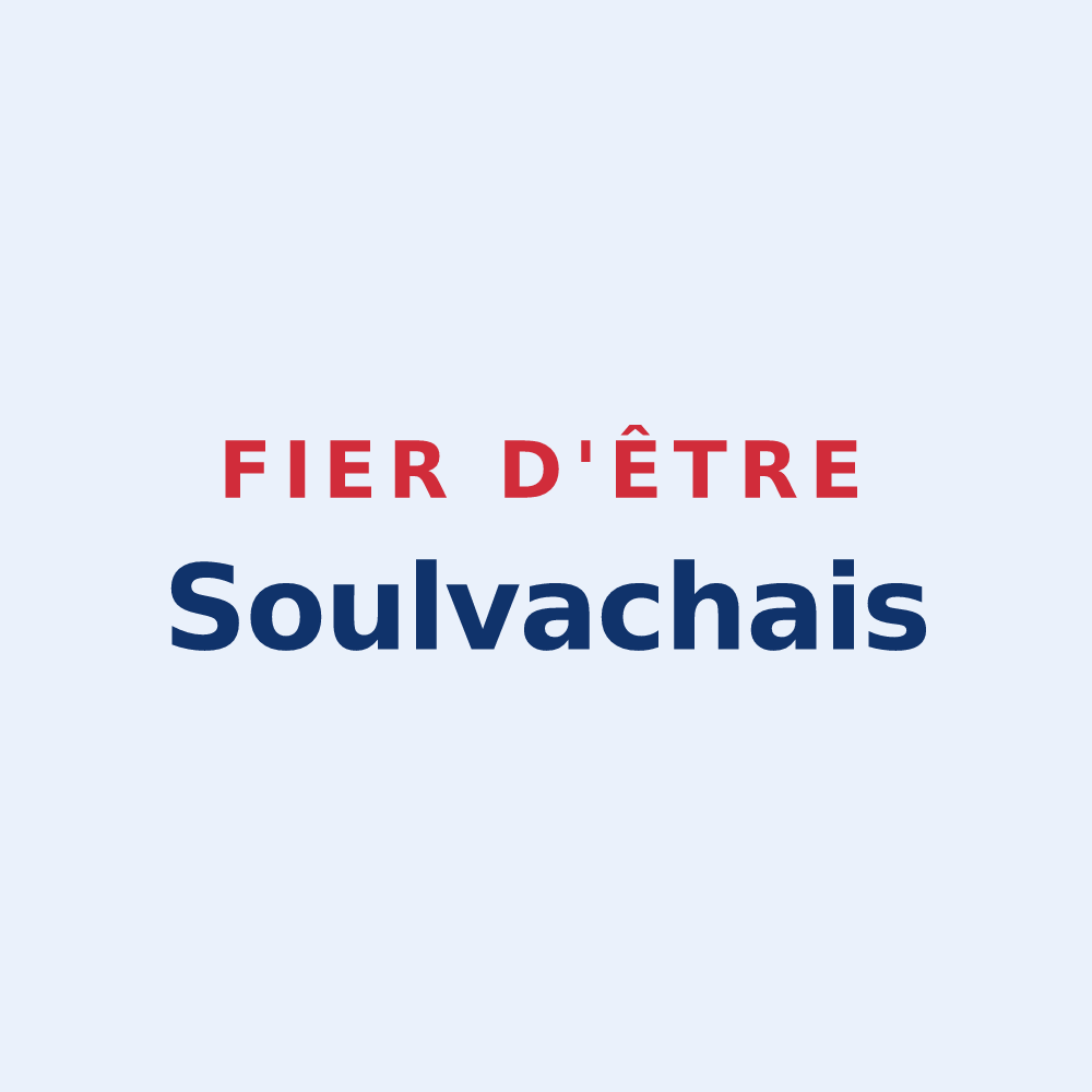 Sticker « Fier d'être Soulvachais » — design pour Soulvache