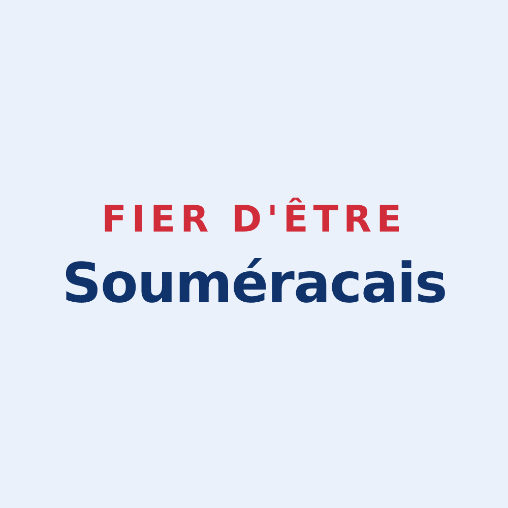 Sticker « Fier d'être Souméracais » — design pour Souméras
