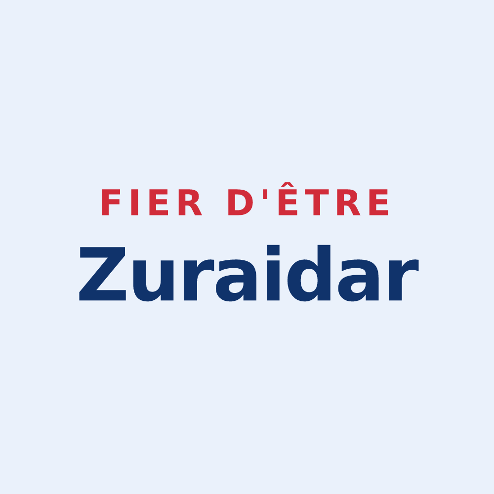 Sticker « Fier d'être Zuraidar » — design pour Souraïde