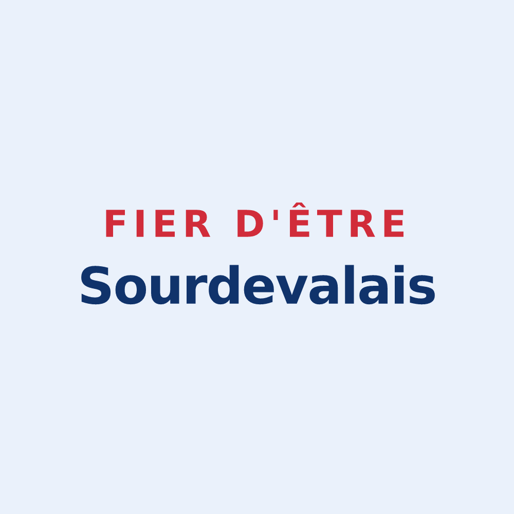 Sticker « Fier d'être Sourdevalais » — design pour Sourdeval