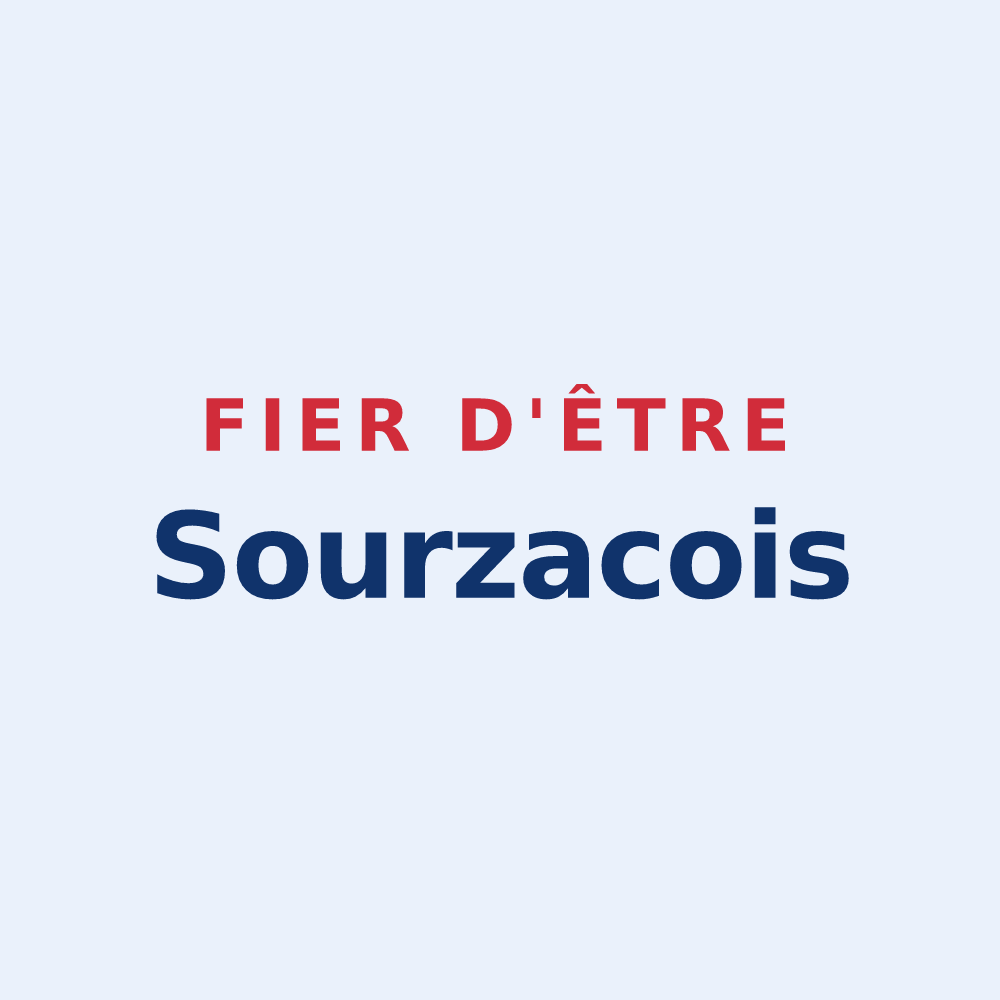 Sticker « Fier d'être Sourzacois » — design pour Sourzac