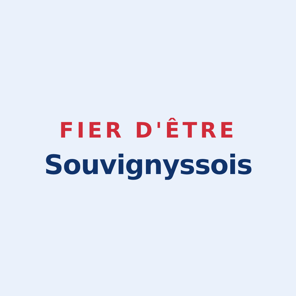 Sticker « Fier d'être Souvignyssois » — design pour Souvigny